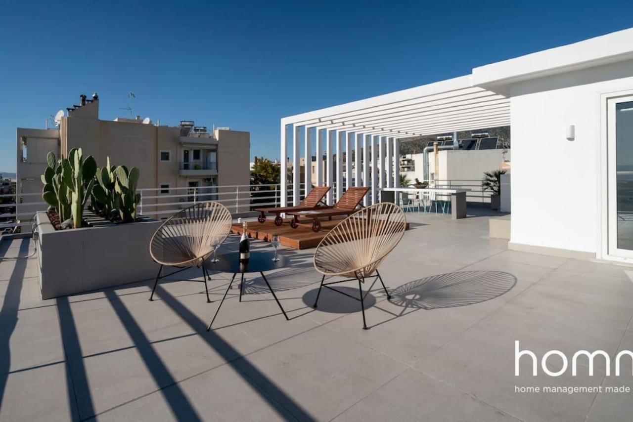 Appartement Brand New Homm Penthouse In Ano Glyfada, Dilou à Athènes Extérieur photo