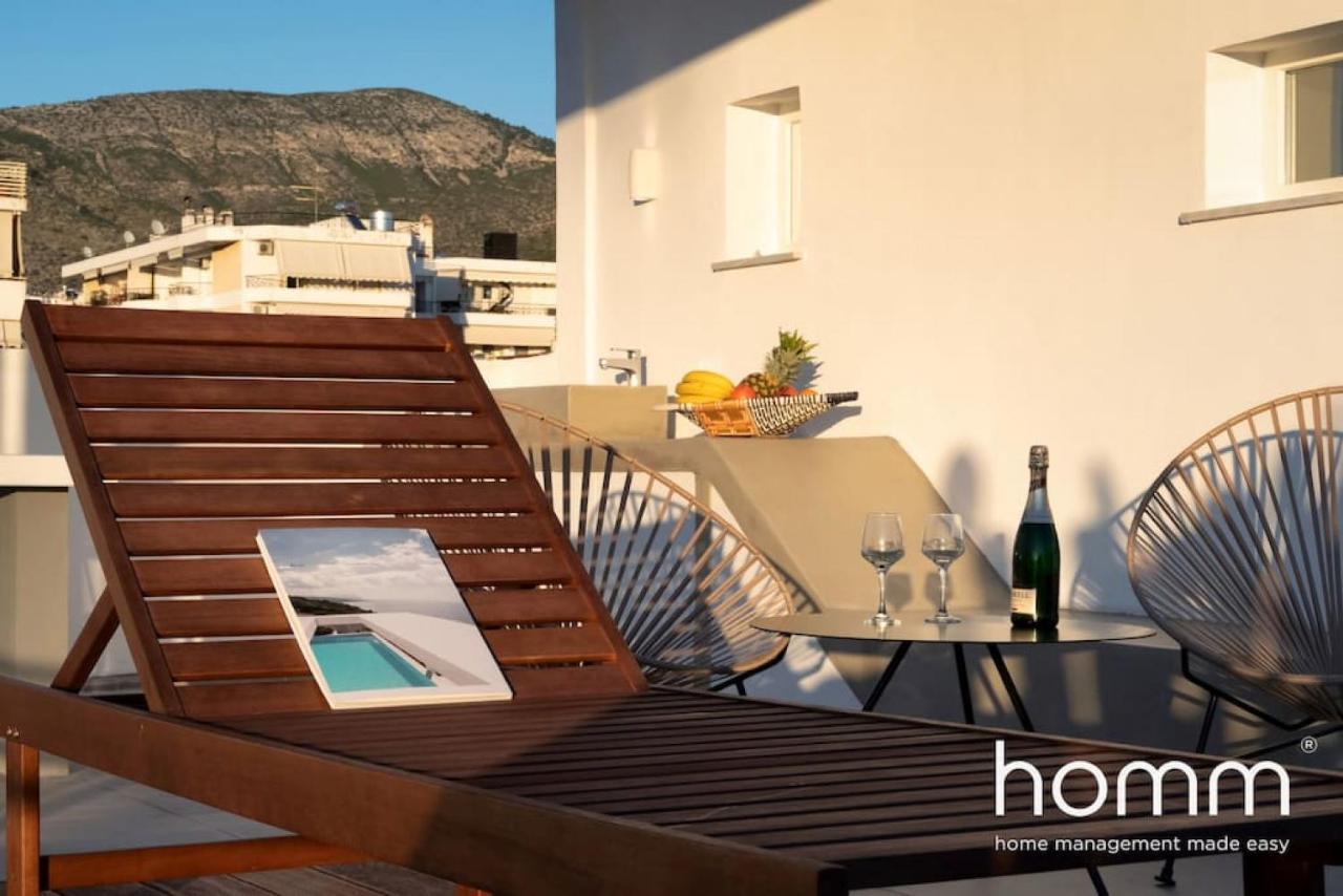 Appartement Brand New Homm Penthouse In Ano Glyfada, Dilou à Athènes Extérieur photo