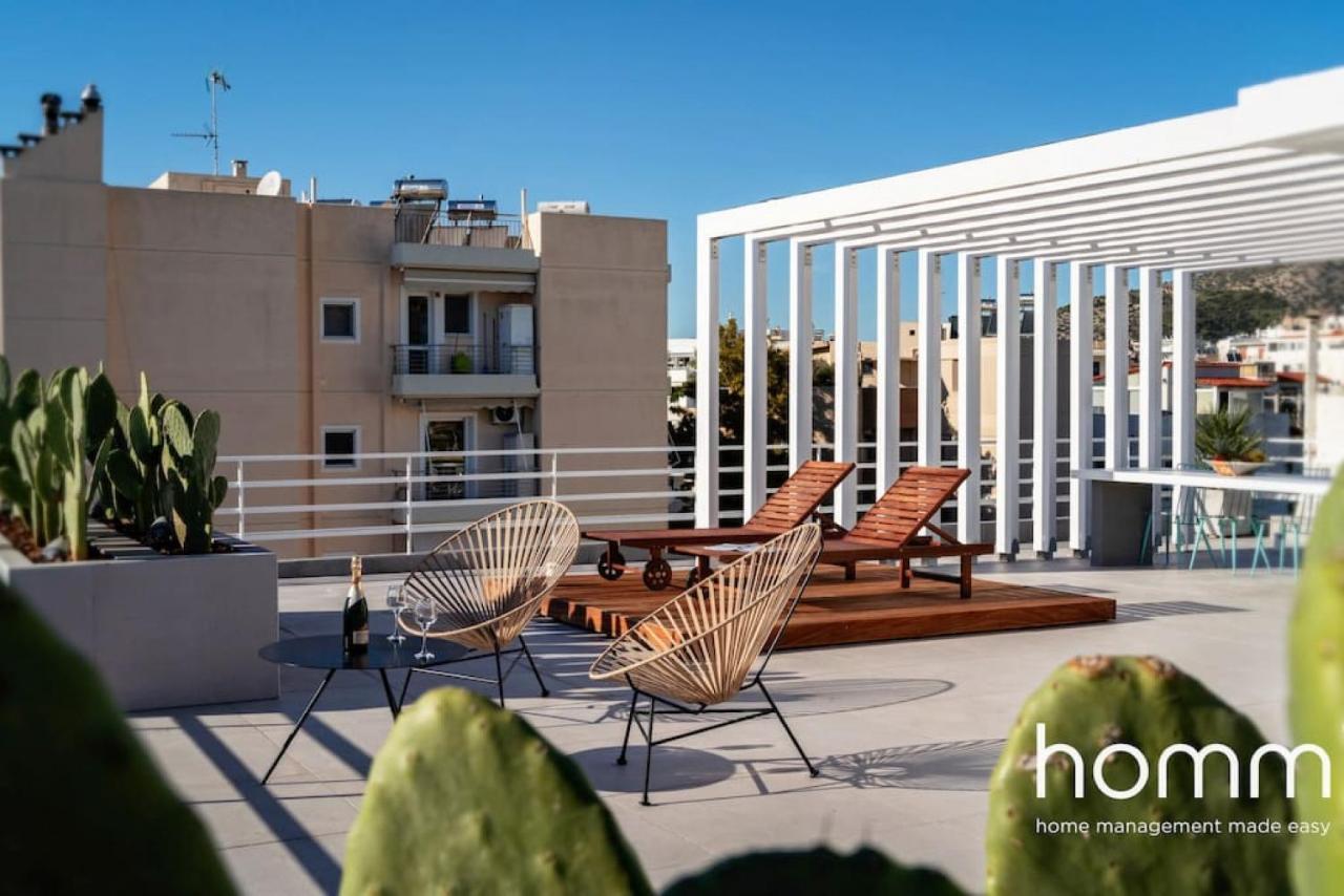 Appartement Brand New Homm Penthouse In Ano Glyfada, Dilou à Athènes Extérieur photo